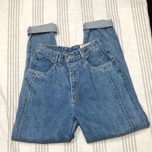 Vintage Bonjour High Waist Blue Jeans Sz10